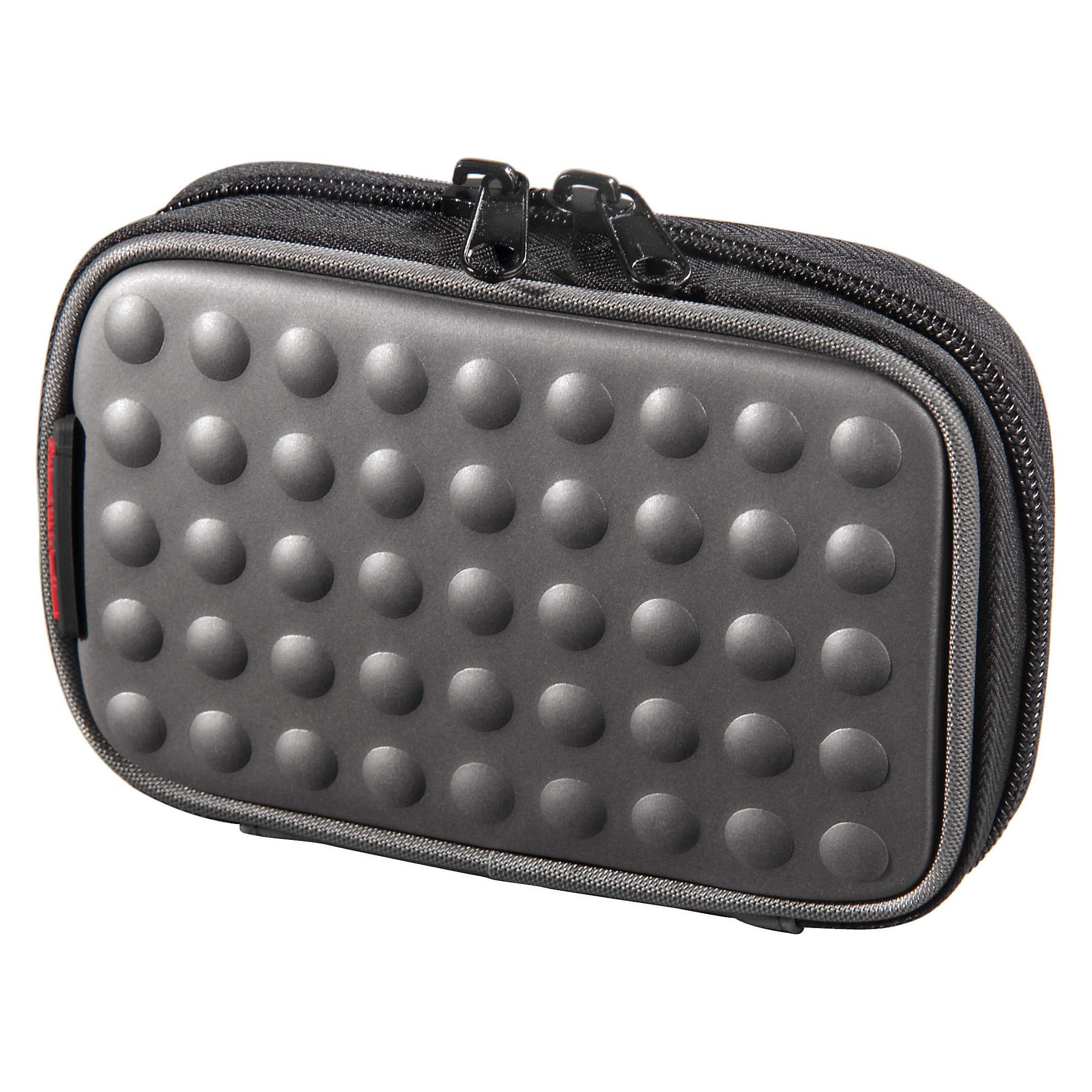 Hama NaviBag "Dots", grey, Grey, EVA (Ethylene Vinyl Acetate), 130 x 25 x 80 mm (088468)