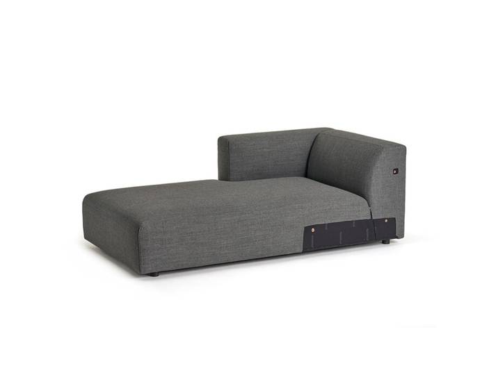 Sofa-Element Match Prostoria grau, Designer Sanja Knezovic, 100x70x195 cm