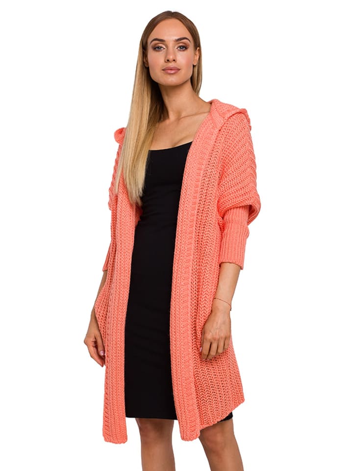 made of emotion Cardigan in Apricot - onesize