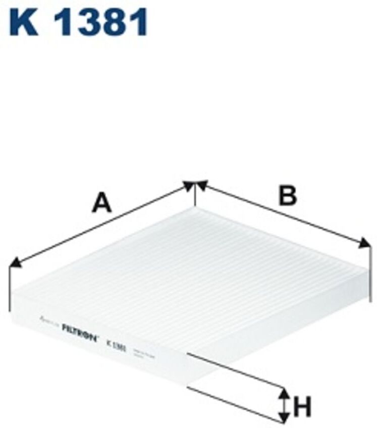Innenraumluftfilter FILTRON K 1381