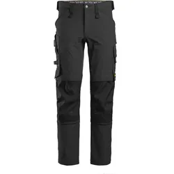 Snickers Full Stretch Arbeitshose 258 stahlgrau-schwarz