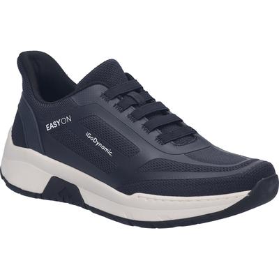 Sneaker JOSEF SEIBEL "Mitchell 08, dunkelblau", Herren, Gr. 43, blau (dunkelblau), Obermaterial: 100% Textilmaterial TEXMAT., Schuhe Sneaker