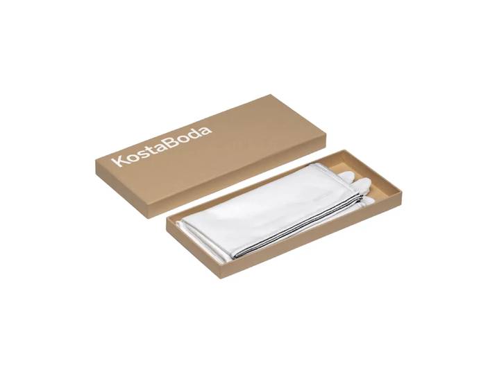 Kosta Boda Kosta Boda glass care set box Blanc, large