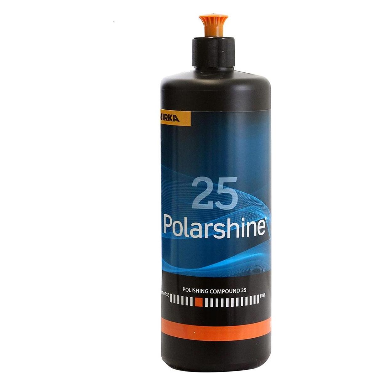 Mirka Polarshine Polish 25 - 1 Liter - Grobkörnige Gelcoat-Politur - silikonfrei (39597784)