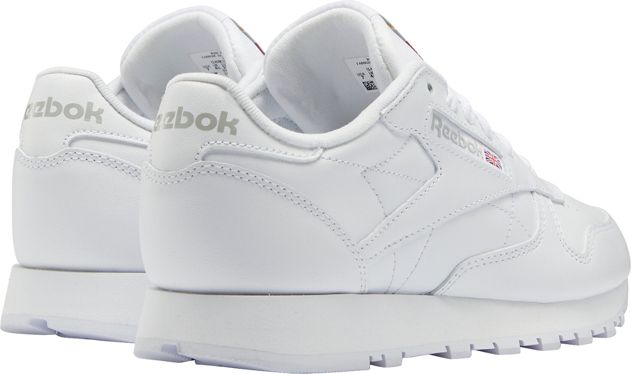 Sneaker REEBOK CLASSIC "Classic Leather", Damen, Gr. 36, weiß, Leder, Schuhe Sneaker