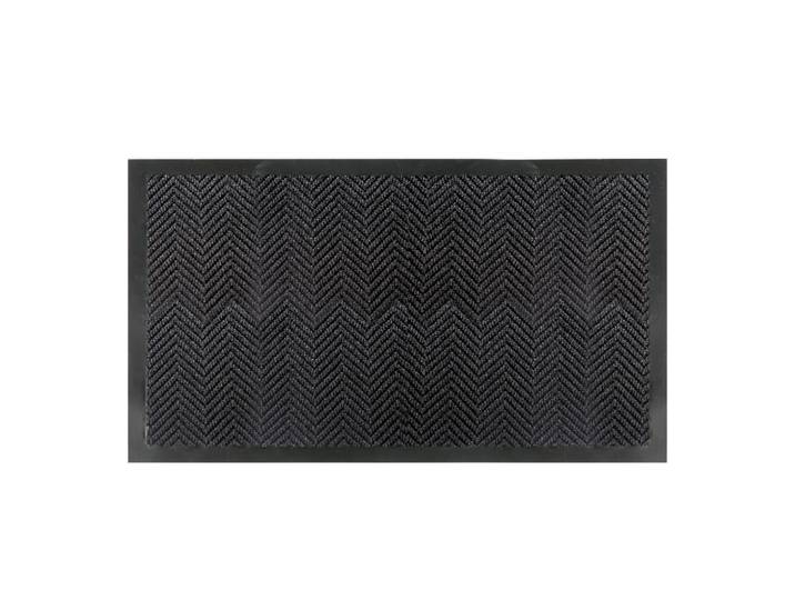 Tapis grattant absorbant chevron anthracite 120 x 180 cm