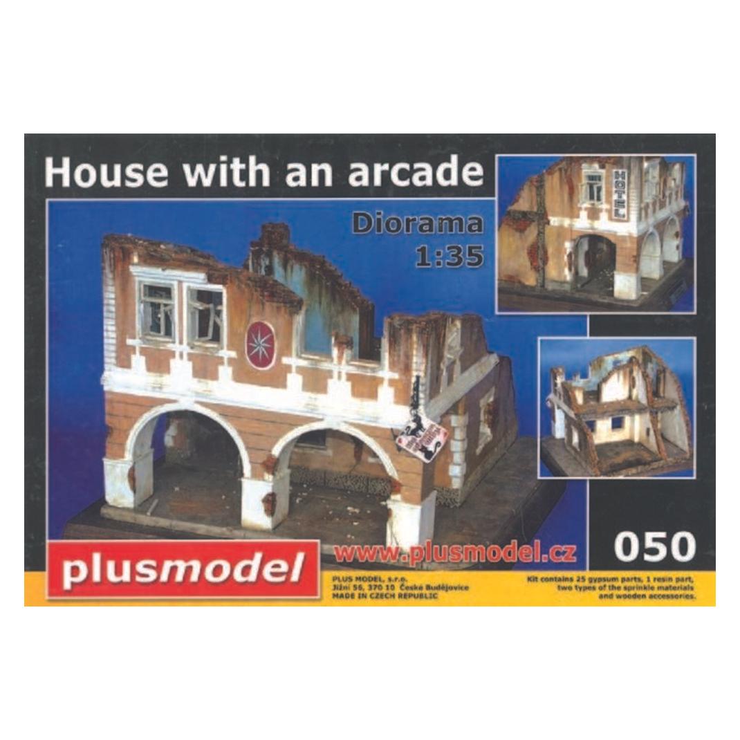 Plus Model Haus mit Passage WW II (23800133)