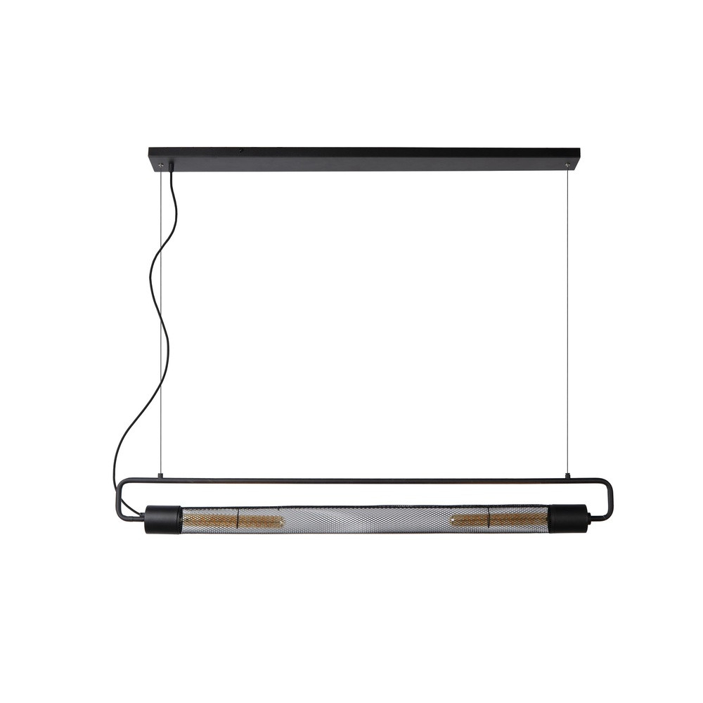 Lucide Calixt Design Hanglamp zwart metalen - 05433/02/30