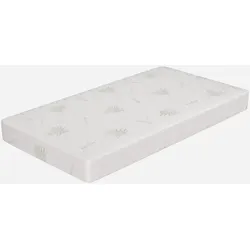 MiaSuite Matratze Abziehbar 80x190  Höhe 25 cm - Memory Foam, Bezug Aloe Vera | Premium