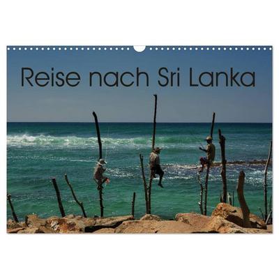 Reise nach Sri Lanka (Wandkalender 2026 DIN A3 quer), CALVENDO Monatskalender