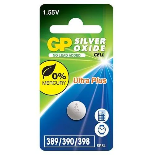GP Uhrenbatterie Silber-Oxid 389 SR1130W 1,55V High drain 1Stück