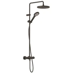 KLUDI-DIVE Dive X 3S Thermostat Dual Shower System mattschwarz 6906739-00