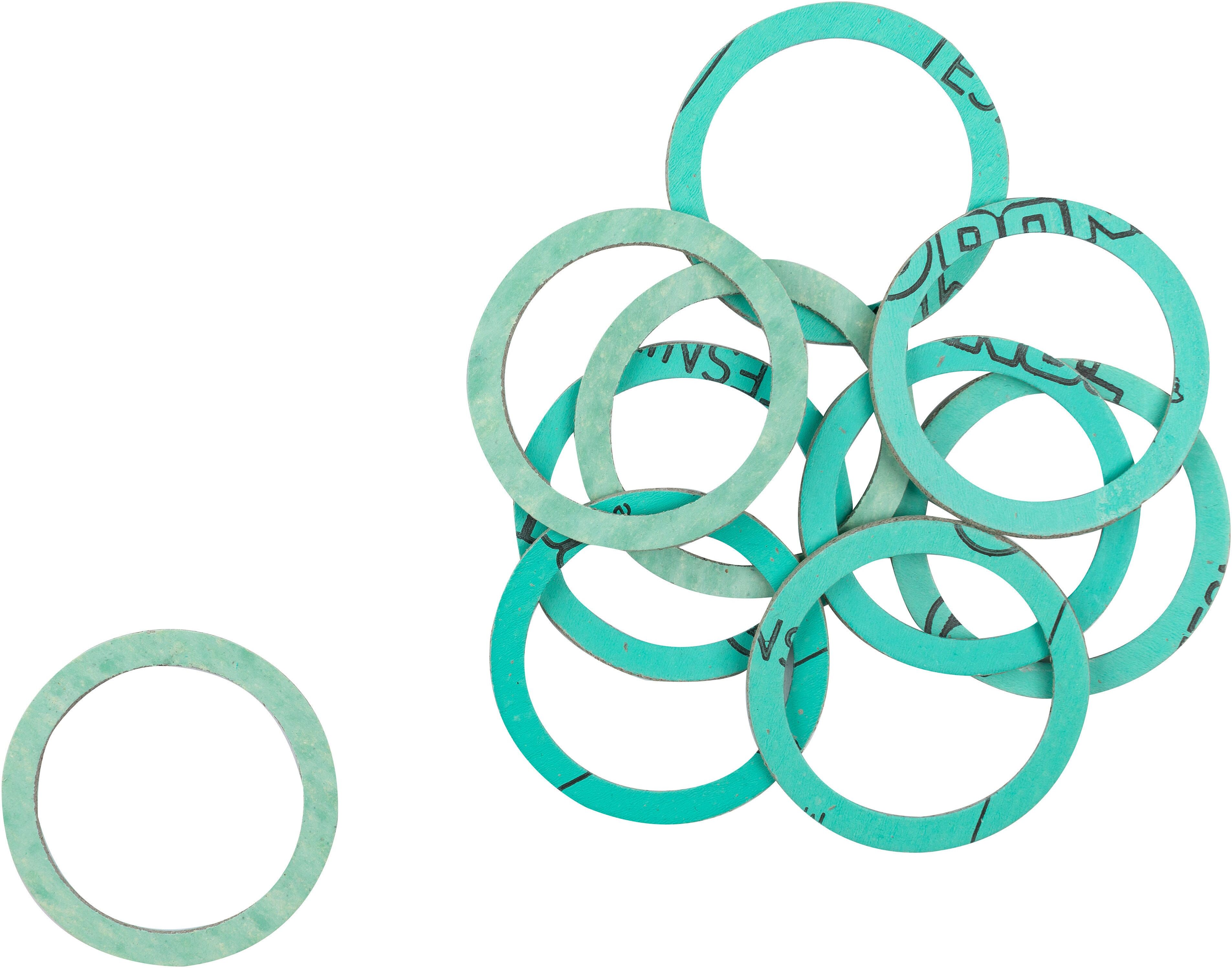 Mavea GUARNIZIONE DI GIUNZIONE RADIATORI IN ALLUMINIO 1'' x Ø 42 mm SPESSORE 1 mm 10 PEZZI