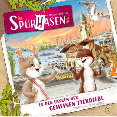 Die Spürhasen-Bande - Folge 3: In den Fängen der gemeinen Tierdiebe - Karsten Schäfer, CD, 9783981633634