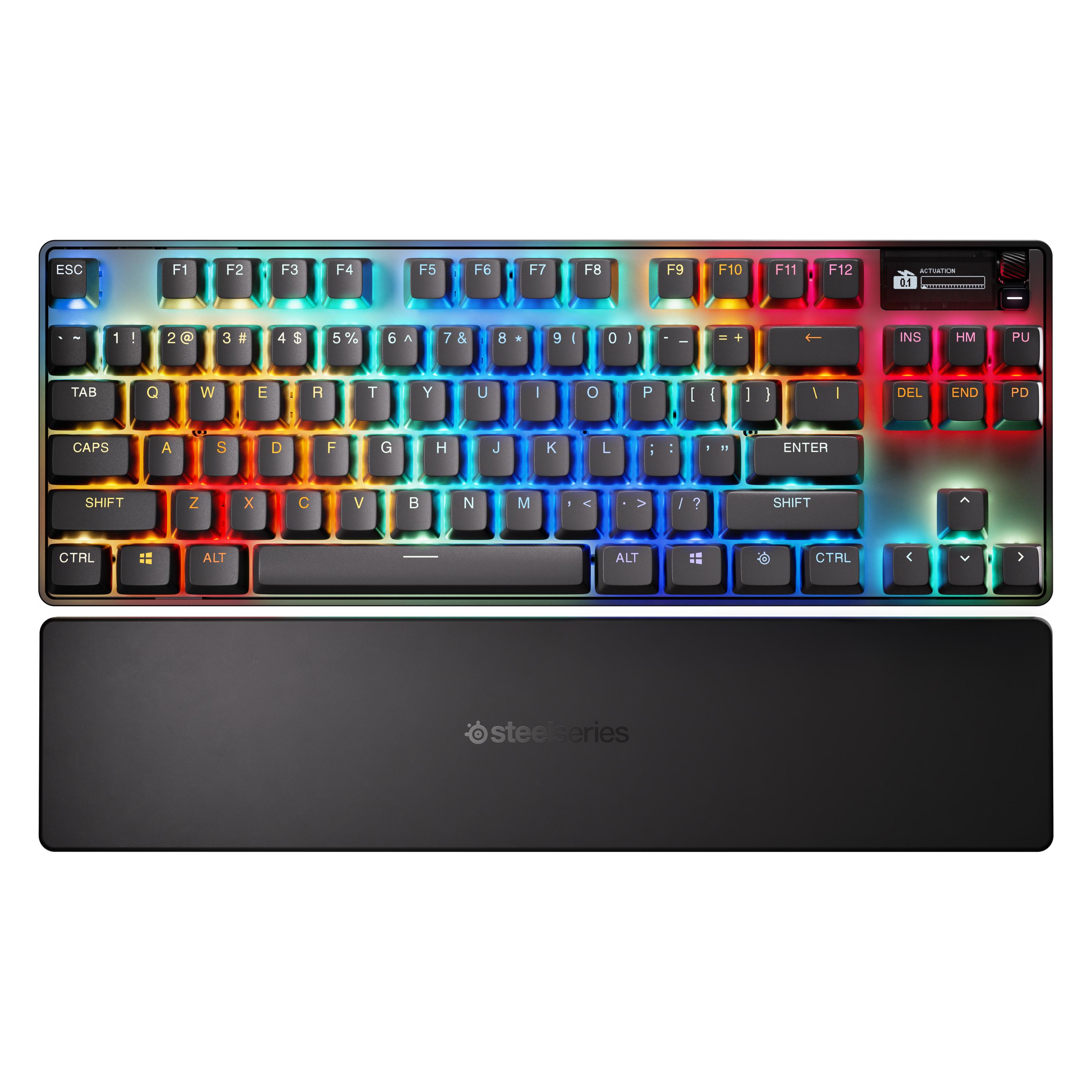 SteelSeries Apex Pro TKL WL Gen 3 (DE, Kabelgebunden, Kabellos) (64874)
