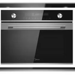 Midea Kompakt-Einbau-Backofen + Mikrowelle MEK45KIX 45 cm, 13 Funktionen, 5 Mikrowellen-Kombi-Funktionen
