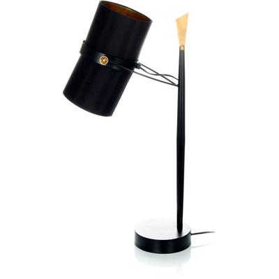 KAYOOM Tischleuchte "Novum", schwarz, 1, H: 69cm, 1 Stk., Leuchten, schlicht, pflegeleicht, Tischleuchte