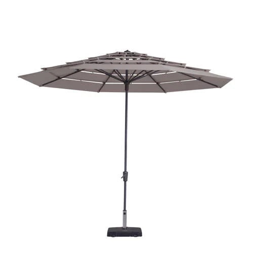 Madison Syros Open Air parasol met centrale mast, ø350 cm