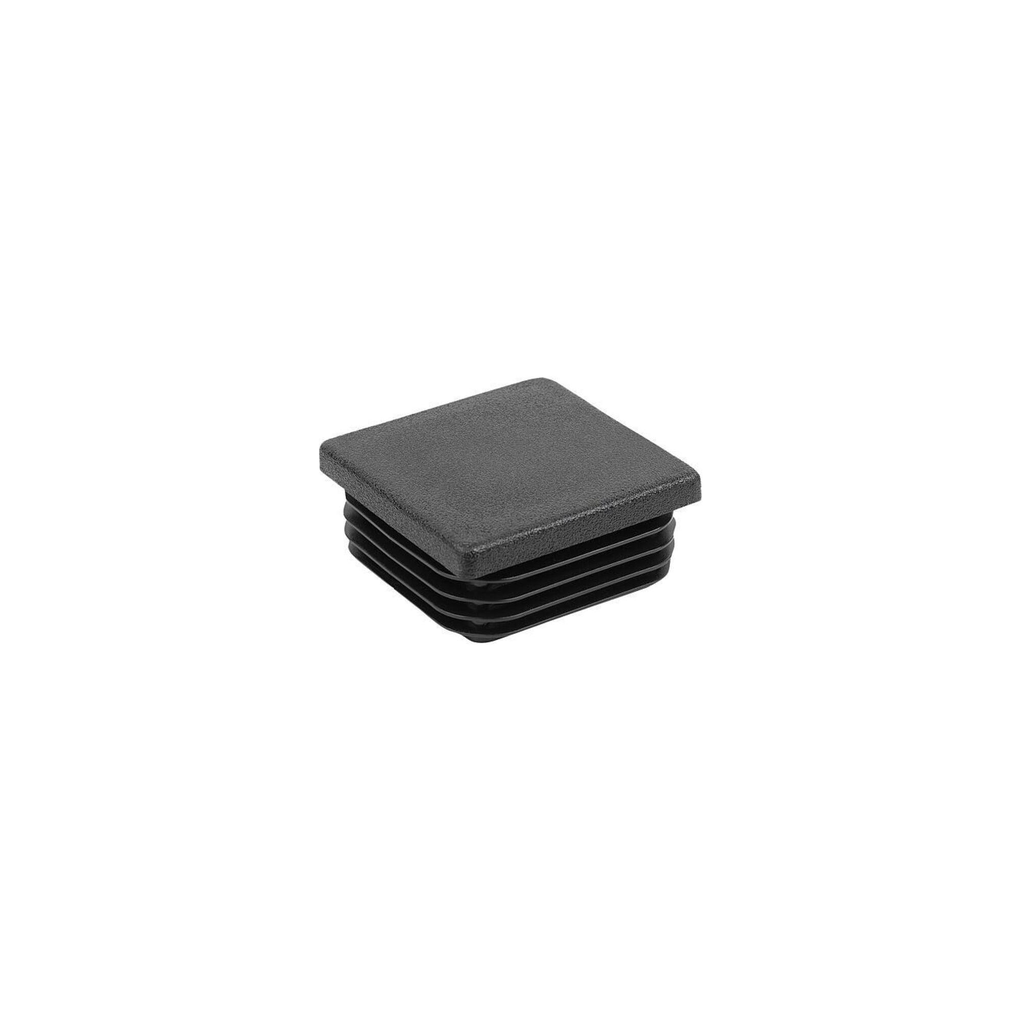 KIPP Verschlussstopfen quadratische Rohre A=80 Form B Polyethylen schwarz (K0494.480802045)