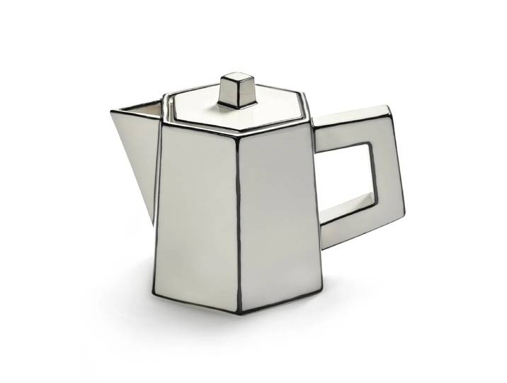 Serax - Carte Blanche Teekanne, 1L, weiss / schwarz
