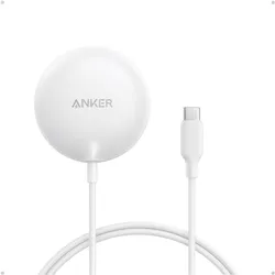 Anker Zolo WC-Magnetpad, weiss. (15 W), Wireless Charger, Weiss