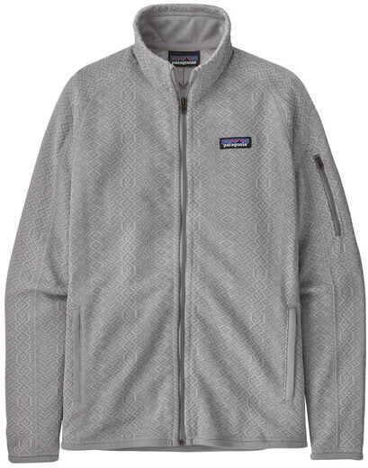 Xs-Patagonia Womens Better Sweater Jacket-Frozen Jaquard: Salt Grey (Fjsa)
