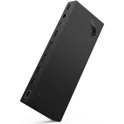 Lenovo ThinkPad USB4 Dock 5000 (mit 135W Adapter), Dockingstation + USB Hub, Schwarz