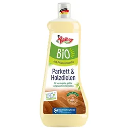 Parkettreiniger Poliboy Bio Parkett Holzdielen Pflege 1 L Ideal für lackierte, lasierte und versiegelte Holzböden