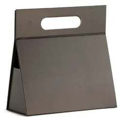 Flat Pack Gift Box - Hand Box  (20x10x20cm) - Black