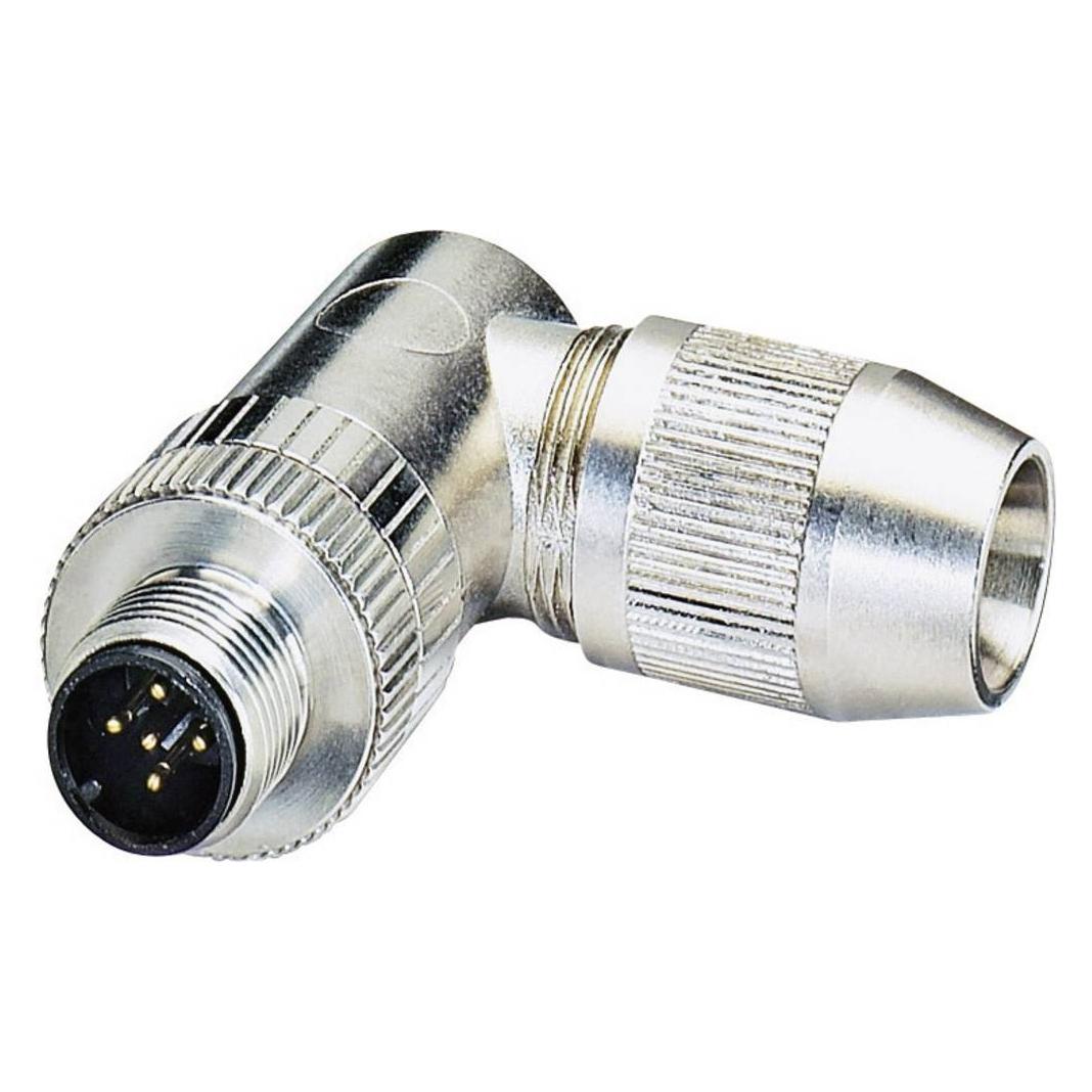 Phoenix Contact M12,4P,RA Sh.Plug,SPEEDCON,A-cod,Push-in (1424667)