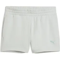 Puma Damen Freizeit / Mode Sommer GJ Shorts Shorts Da ESS Cat Logo 4 Shorts TR, Größe XL in Grün Grün