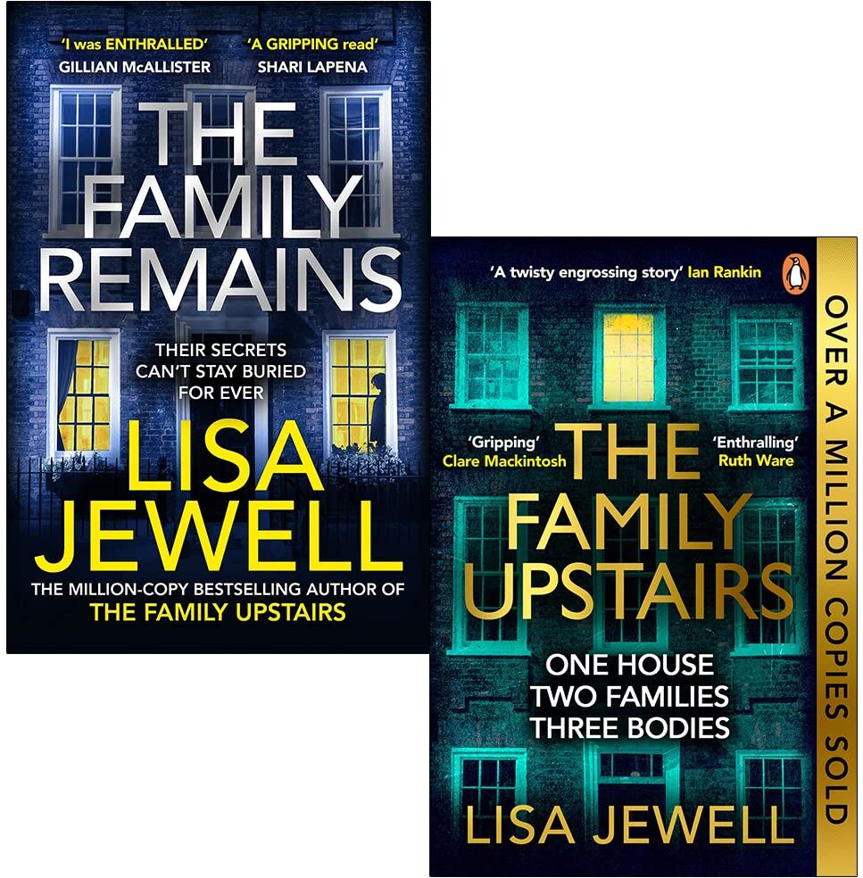 Century/Arrow Lisa Jewell The Family Upstairs Series 2 Books Collection Set (The Family Remains, The Family Upstairs)