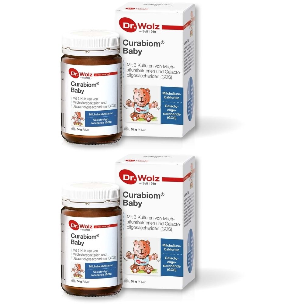 2x Curabiom Baby Pulver 2x54 g