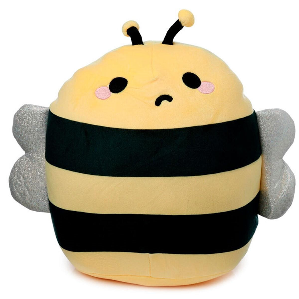 Puckator Pluche Bobby Bee Kussen Squidglys Adoramals voor kinderen