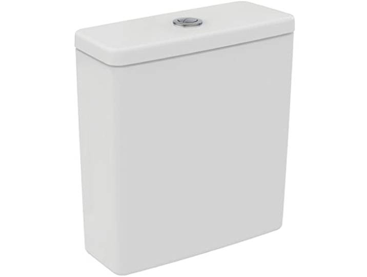 Ideal Standard - i.life S Niedriger Einlass Kassette komplett mit doppeltem Flush Akku (4,5/3 Liter) passend zum T459601 Topf separat bestellen weiß