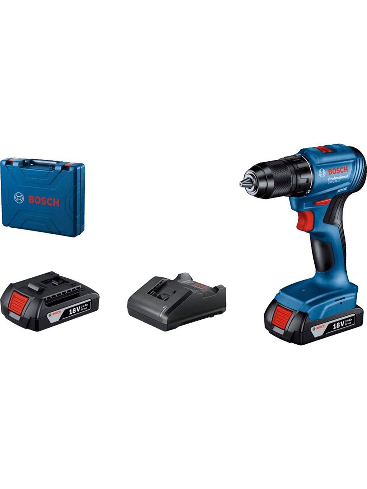 Bosch GSR 185-LI PROFESSIONAL CORDLESS DRILL/DRIVER