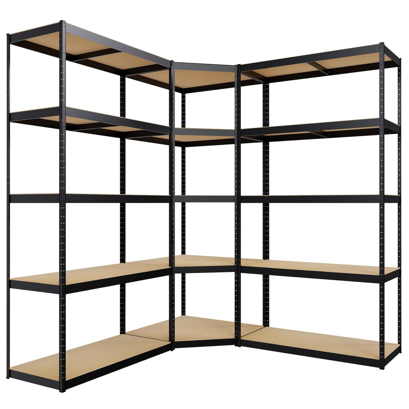 CLP 3er Regalsystem Farbe: schwarz