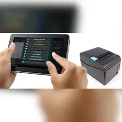 Mobiles Kassensystem für Gastronomie: Bondrucker, Terminal 10",Blitzkasse Restaurant