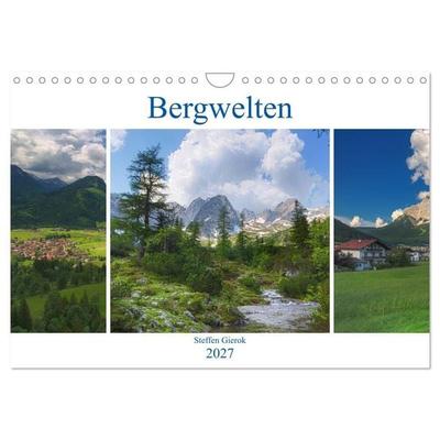 Bergwelten (Wandkalender 2027 DIN A4 quer), CALVENDO Monatskalender