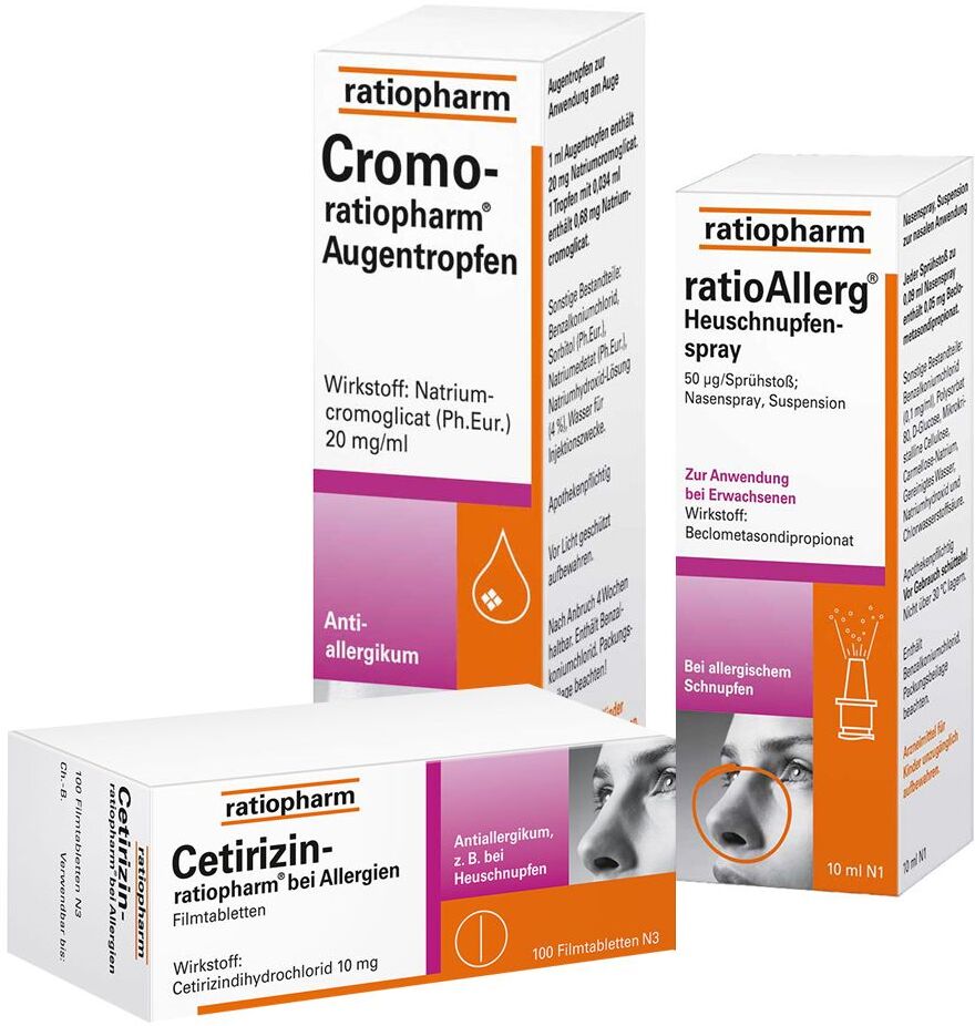 ratiopharm Allergie-Set komplett 1 St Set