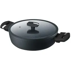 Berndes Servierpfanne  Enduro Balance Induction ¦ schwarz ¦ Aluminium Ø: 28.0