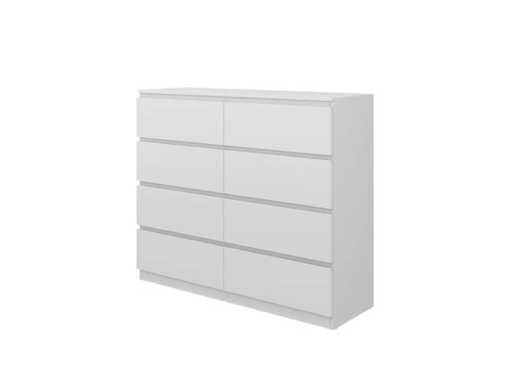 Vicco Kommode Calisto , Weiß 120 x 101.5 cm zur Aufbewahrung von Kleidung und Alltagsgegenständen