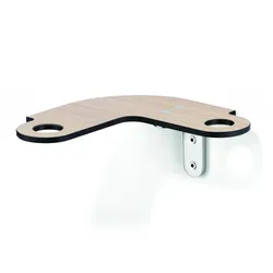Giese Slimbord mit Halter für Rasierer Eckmodell rechts holzoptik, 30968-02 30968-02