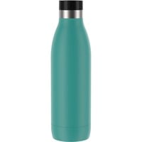 BLUDROP Color Isoliertrinkflasche 0,7 Liter, Thermosflasche petrol, Edelstahl