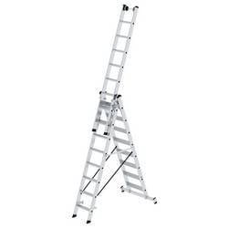MUNK Günzburger Steigtechnik 033324 Aluminium Stufen-Mehrzweckleiter 27 kg