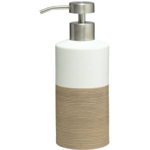 Sealskin Seifenspender Doppio, 361840265, stehend, Keramik, sand, 350ml