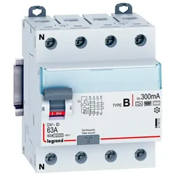 Legrand, Schutzschalter, DX3 Fehlerstromschutzschalter 63A