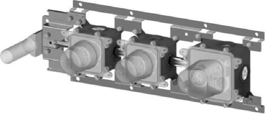 Paffoni Modular Box - Grundkörper für Thermostatarmatur, Unterputz MDBOX000