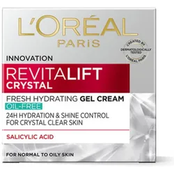 L'Oréal Paris, Gesichtscreme, L'Oreal Paris, Revitalift Crystal, Hydratisierend, Gel-Creme, Für Gesicht & Hals, 50 ml (50 ml)