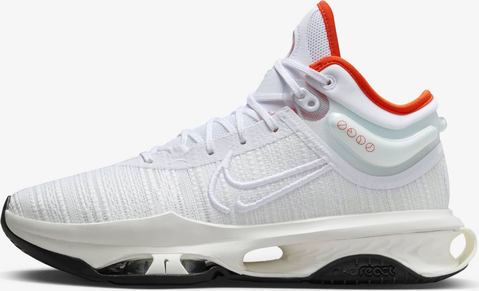 Nike G.T. Jump 2 "White Safety Orange" Sneaker, Weiß, Größe: 44,5